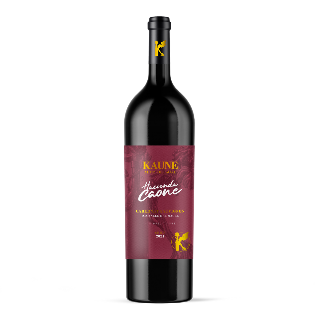 Vino Kaune "Hacienda Caone"  Cabernet Sauvignon 750cc.