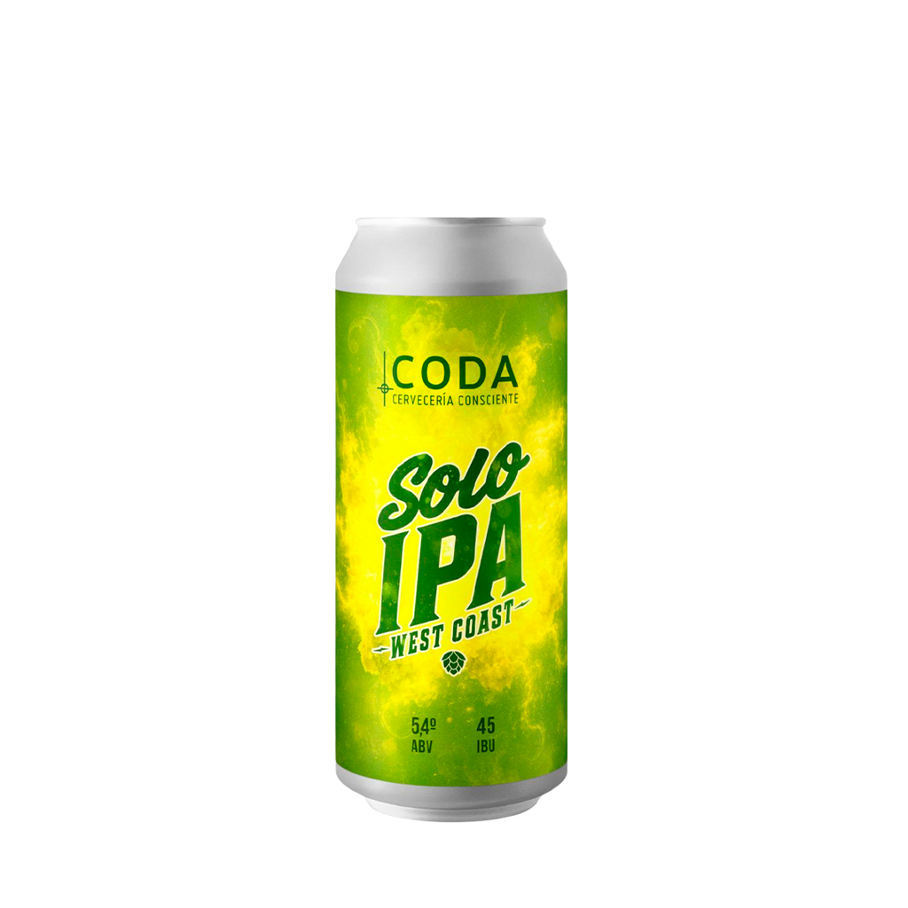 Cerveza Coda Solo West Coast IPA 473cc