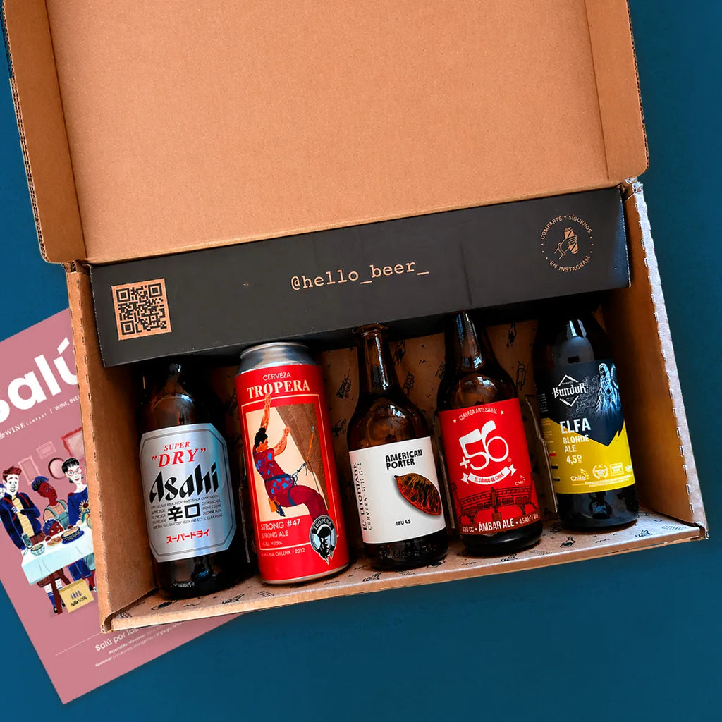 Caja Regalo HelloBeer "El que sabe elegir"