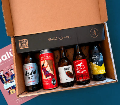 Caja Regalo HelloBeer "El que sabe elegir"