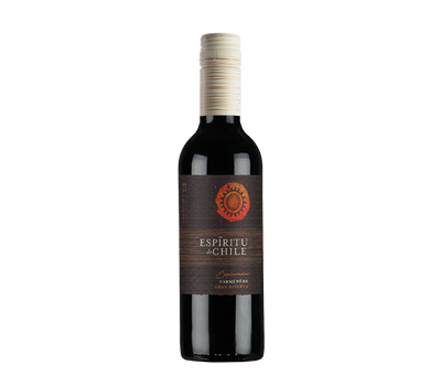 Vino Espiritu De Chile Explorador Carmenere Gran Reserva 375 cc