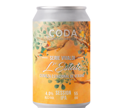 Cerveza Coda L'Estate Session IPA 350cc