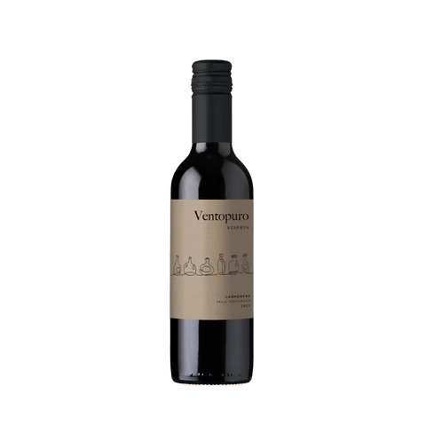 Vino Ventopuro Reserva Carmenere 375cc