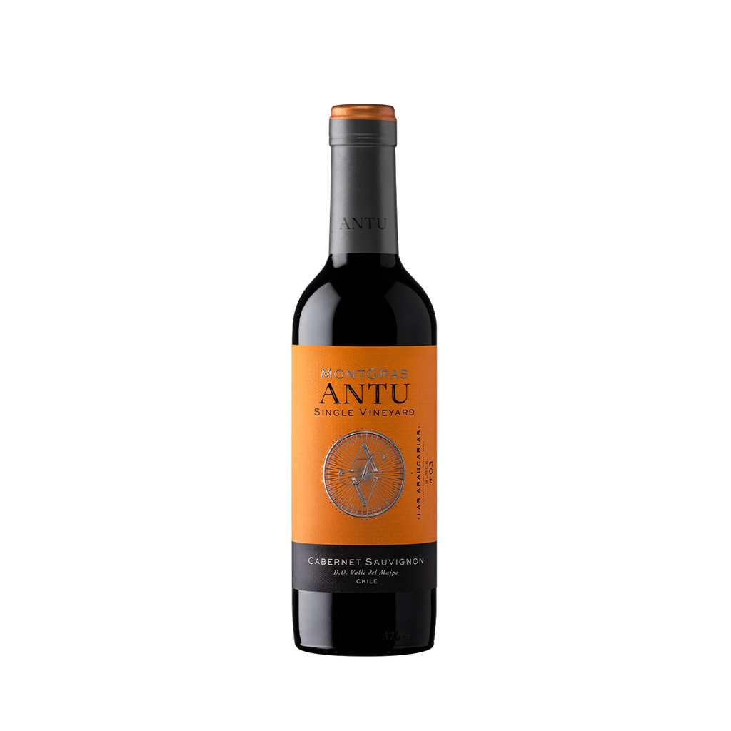 Vino Montgras Single Vineyard 70% Cabernet Sauvignon / 30% Carmenere 375 cc