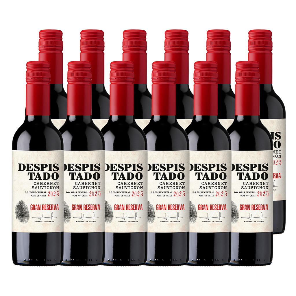 PACK 12  - VINO ARESTI DESPISTADO GRAN RESERVA CABERNET SAUVIGNON 375CC