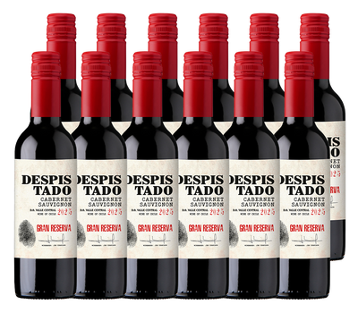 PACK 12  - VINO ARESTI DESPISTADO GRAN RESERVA CABERNET SAUVIGNON 375CC
