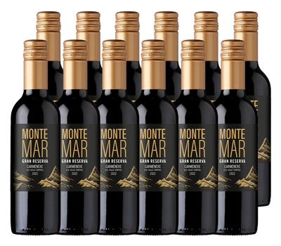 PACK 12  - VINO ARESTI MONTEMAR GRAN RESERVA CARMENERE 375CC