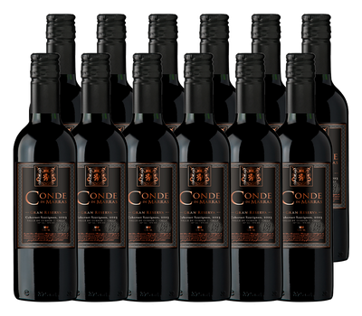 PACK 12  - VINO CONDE DE MARRAS GRAN RESERVA CABERNET SAUVIGNON 375CC