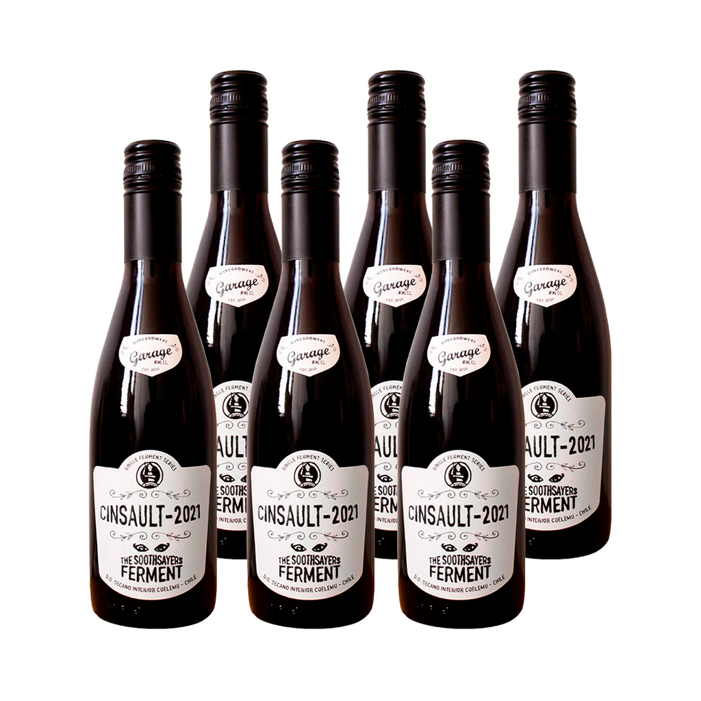 PACK 6  - VINO GARAGE WINES PREMIUM CINSAULT 375 CC