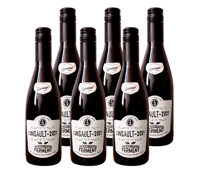 PACK 6  - VINO GARAGE WINES PREMIUM CINSAULT 375 CC