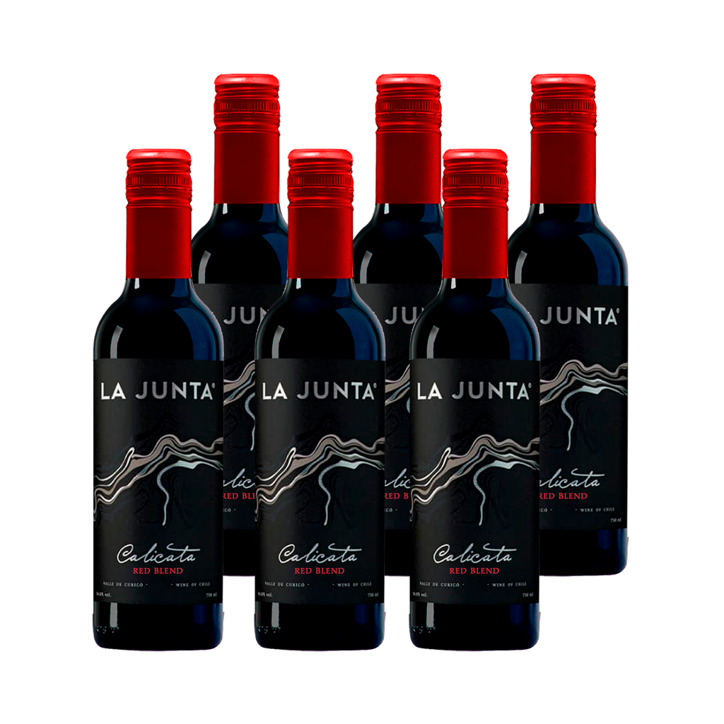 PACK 6  - VINO LA JUNTA CALICATA MALBEC 375 CC