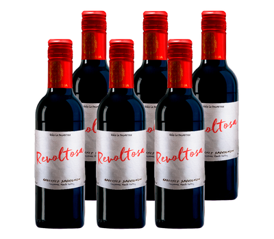 PACK 6  - VINO REVOLTOSA CABERNET SAUVIGNON 375 CC