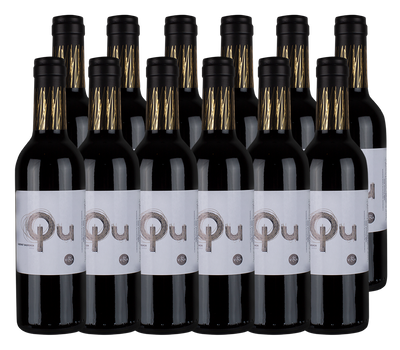 PACK 12  - VINO VIÑA I QU GRAN RESERVA CABERNET SAUVIGNON 375 CC