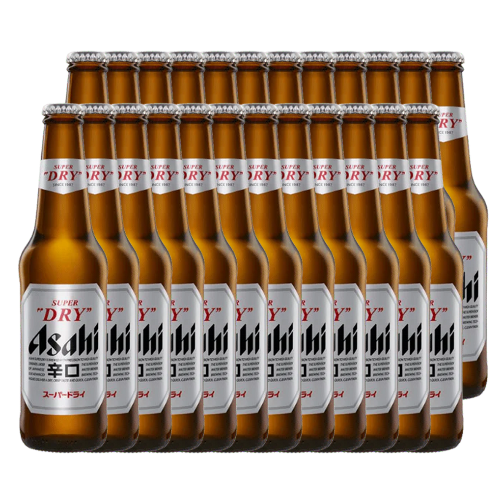 Pack 24 - Cerveza Asahi Lager Super Dry 330cc