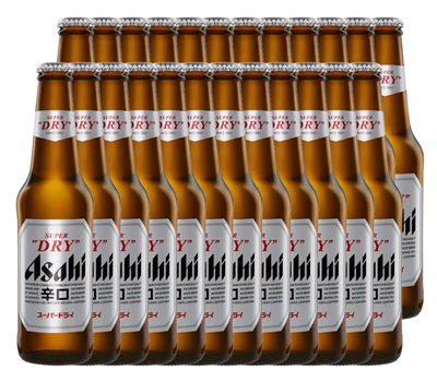 Pack 24 - Cerveza Asahi Lager Super Dry 330cc