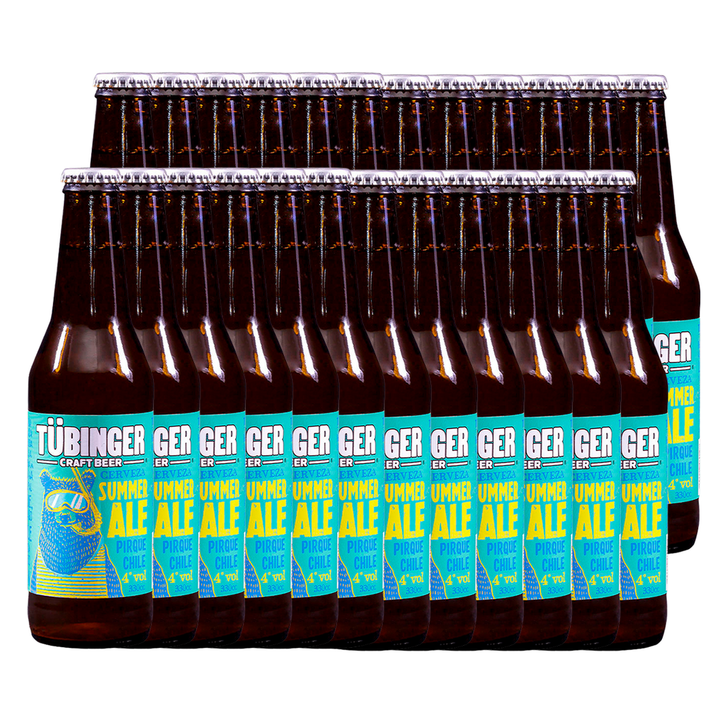 Pack 24 - CERVEZA TUBINGER SUMMER ALE 330 CC