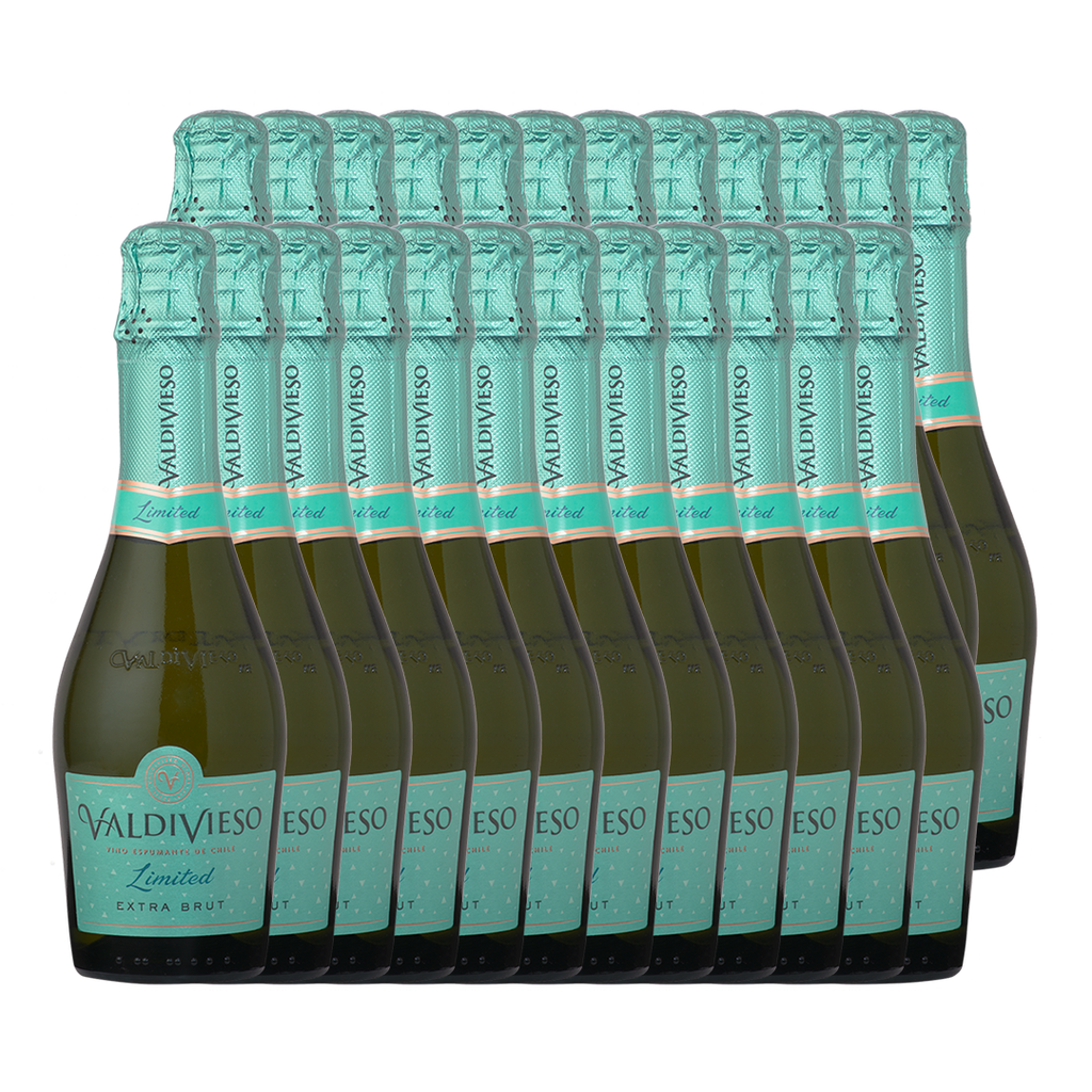 PACK 24  - VINO VALDIVIESO LIMITED EXTRA BRUT 375CC