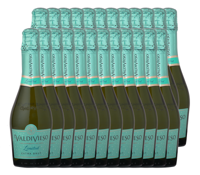PACK 24  - VINO VALDIVIESO LIMITED EXTRA BRUT 375CC
