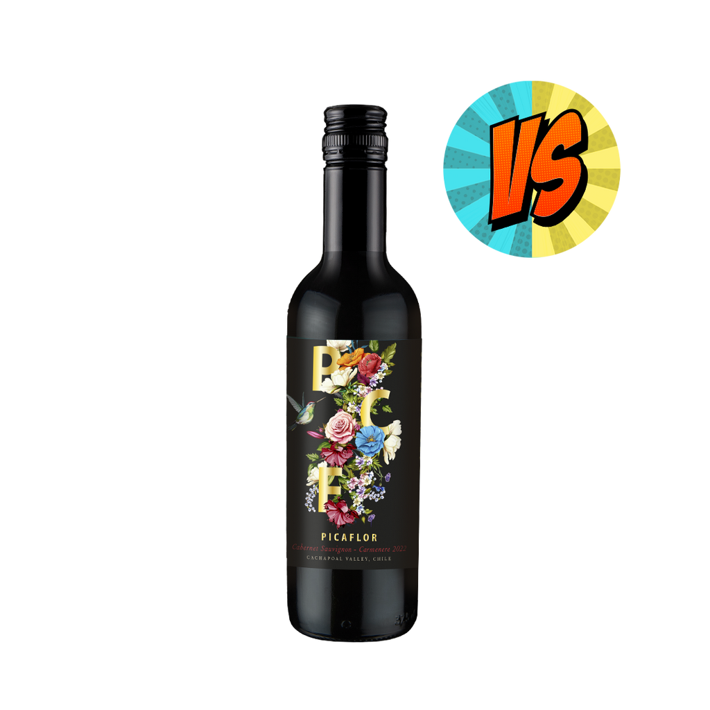 Vino Picaflor Cabernet - Carmenere 375 cc.