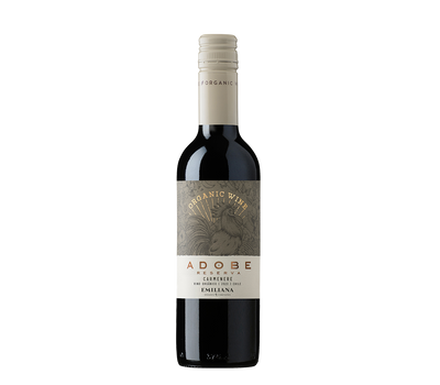 VINO VIÑEDOS EMILIANA RESERVA ORGANICO ADOBE CARMENERE 375 CC 2022