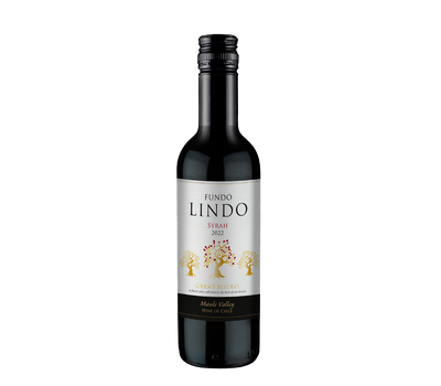 Vino Fundo Lindo Gran Reserva Syrah Botella 375 cc