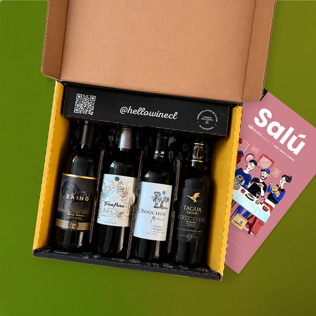 Caja Regalo HelloWine "El que disfruta sin apuro"